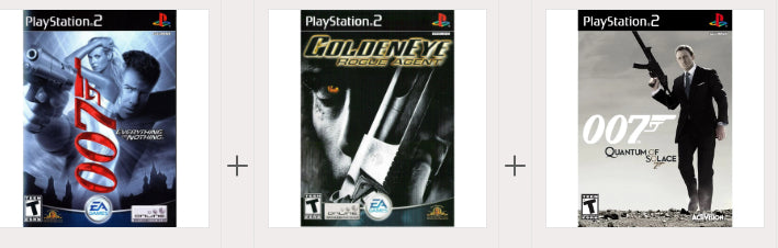 007 Bond Bundle - PS2