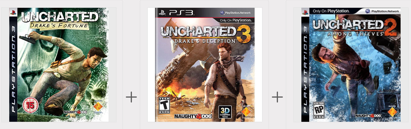 Uncharted PS3 Bundle