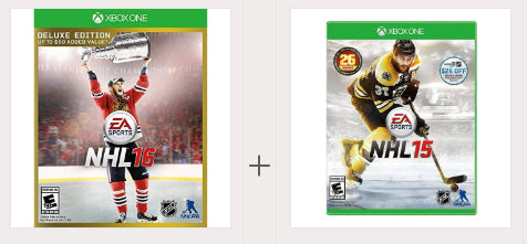 NHL 15-16 Bundle - Xbox 1