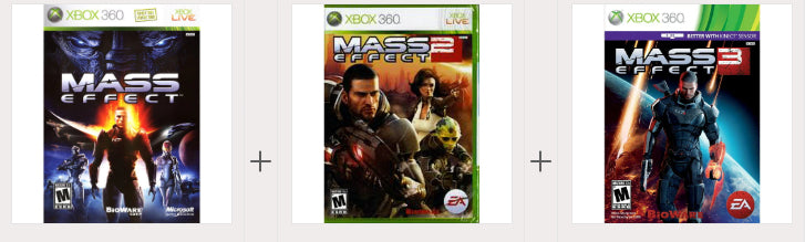 Mass Effect Bundle - Xbox 360